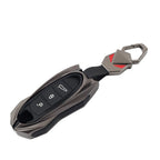 Remote Key Fob Case Shell Cover for Porsche 718 911 Macan Cayenne Cayman (2016–2023)