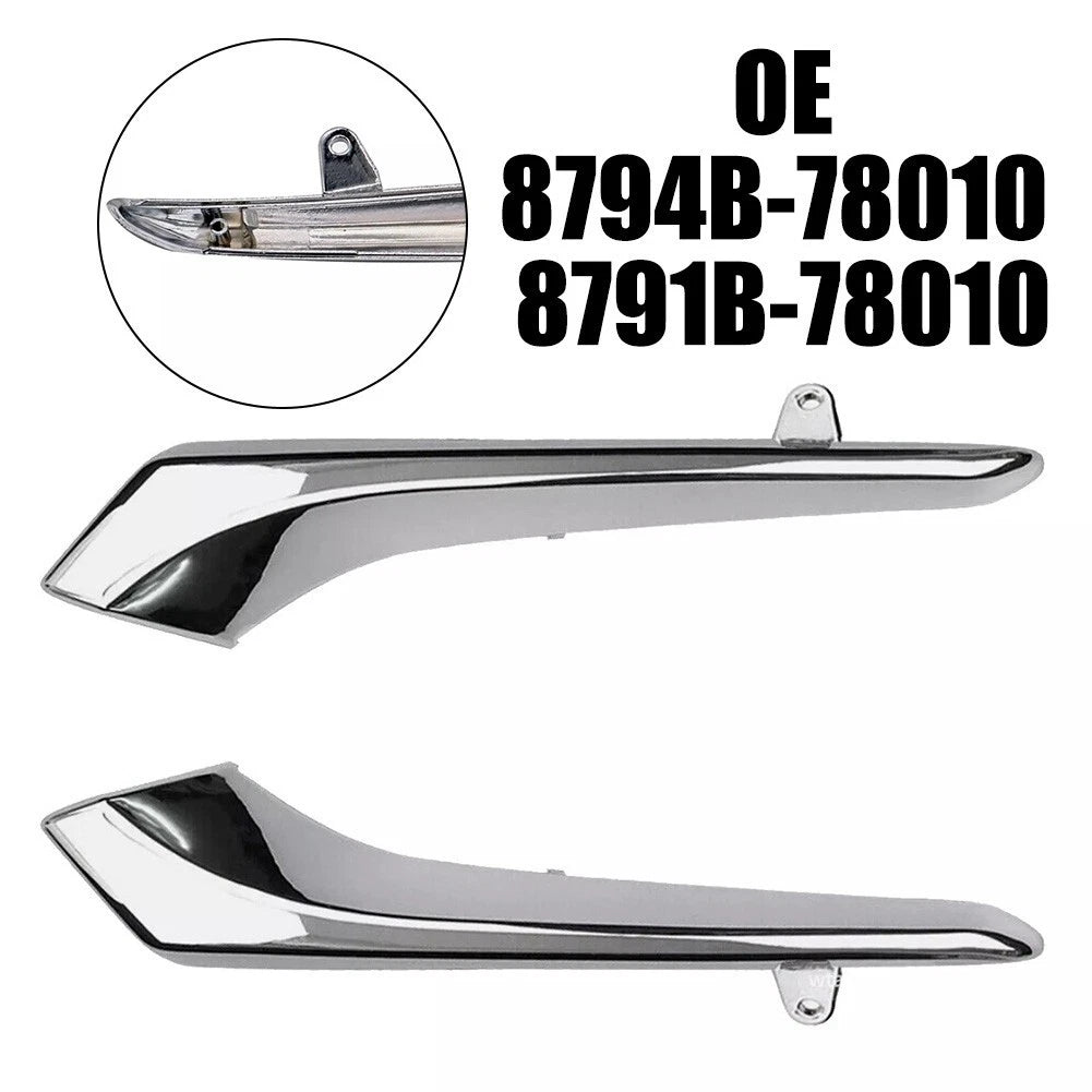 Chrome Rearview Mirror Strip Trim for Lexus NX300 RX350 RX450h (2015–2021)
