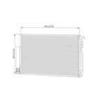 Replacement A/C Condenser for Chevrolet Sonic Hatchback (2012–2018)