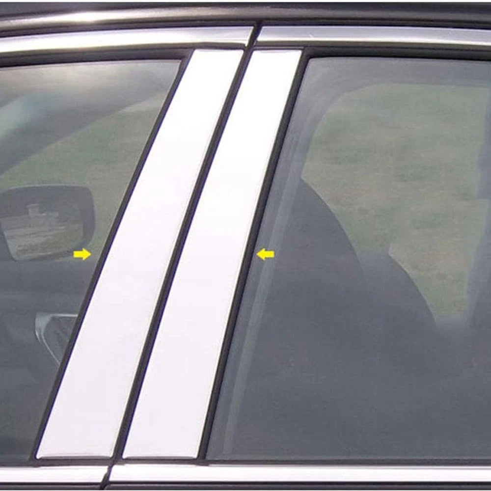 4pc Luxury FX Chrome Pillar Post Trim Replacement for Nissan Altima (2013–2018)