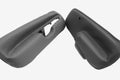 Set of 4 Door Panel Inserts for Volkswagen Jetta (1999–2004) Dark Gray