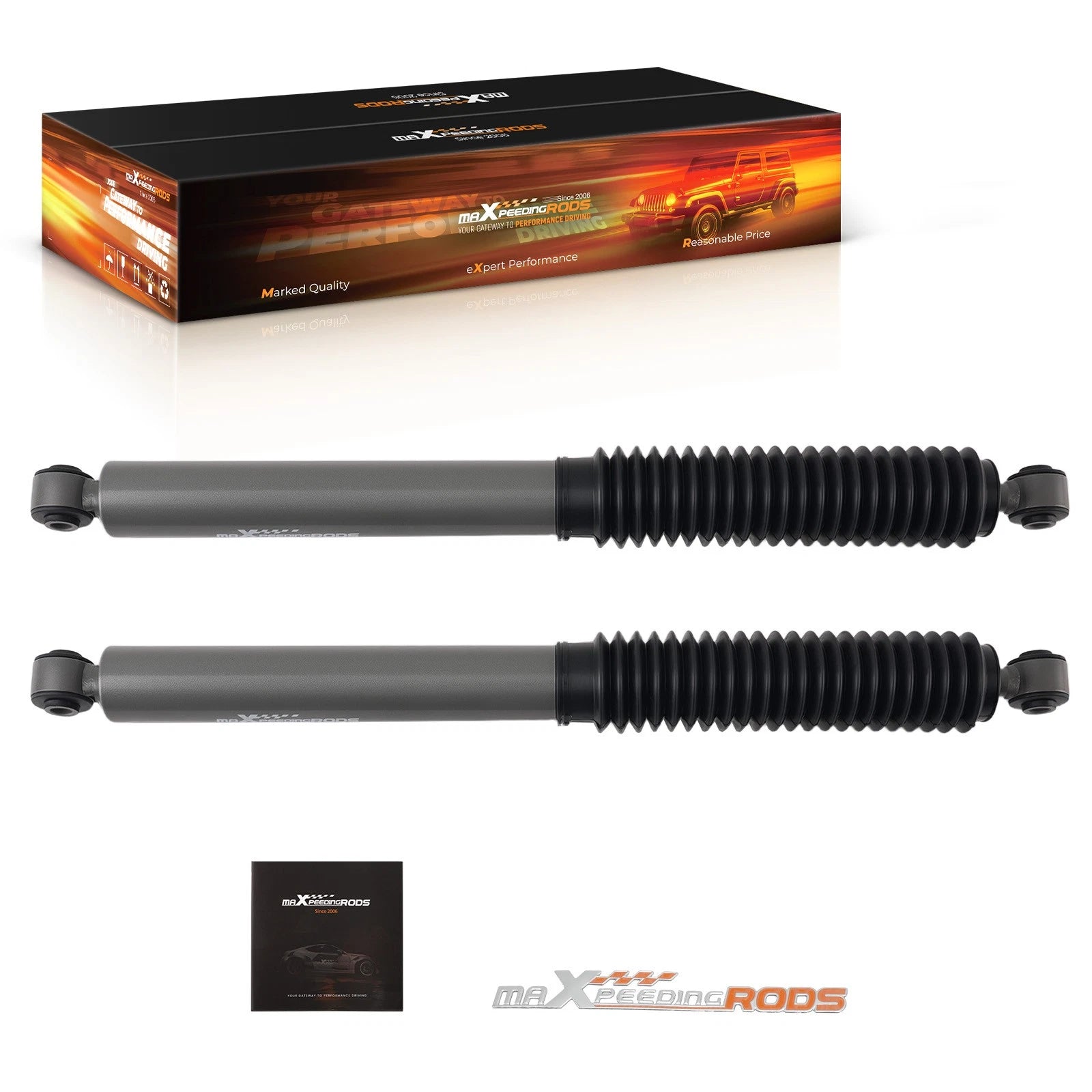 Rear Lift Shock for Dodge Ram 1500 (1994–2001) 2WD/4WD 17.28" Travel