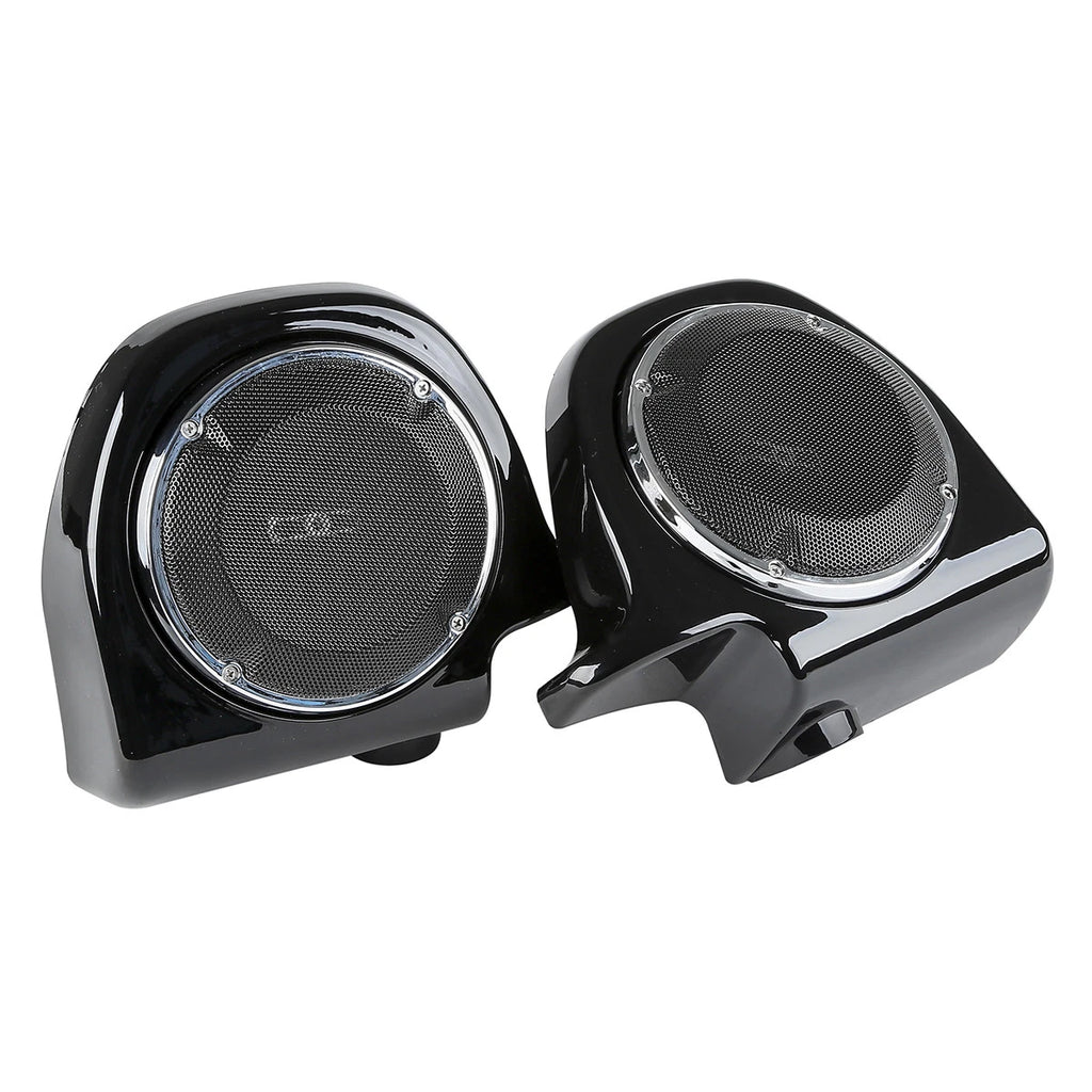 Lower vented fairings with 6.5" speaker grills pods for Harley Street Glide (1988–2013)