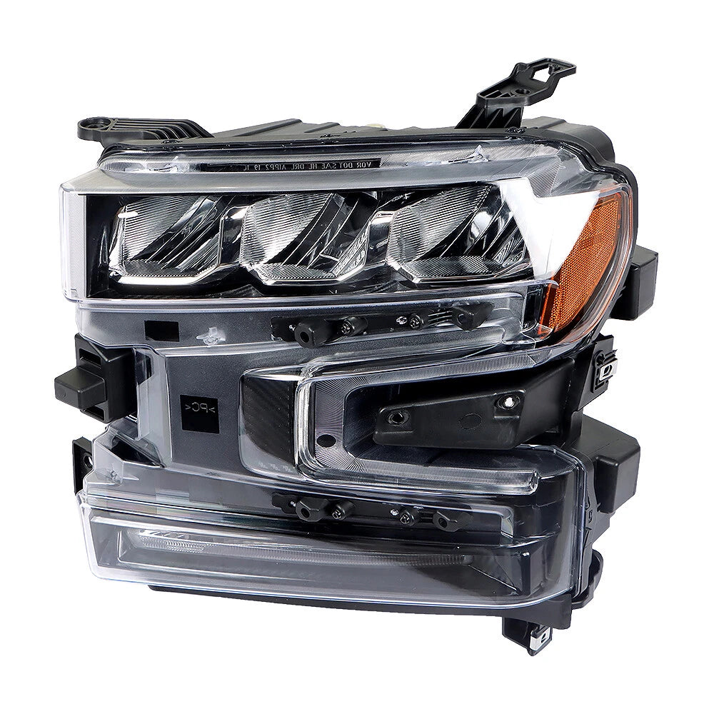 Headlight for Silverado 1500 (2019-2020) Driver Side Clear Housing