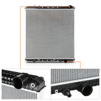 2-Row Aluminum Cooling Radiator for Freightliner Classic/Cascadia (2008–2013)