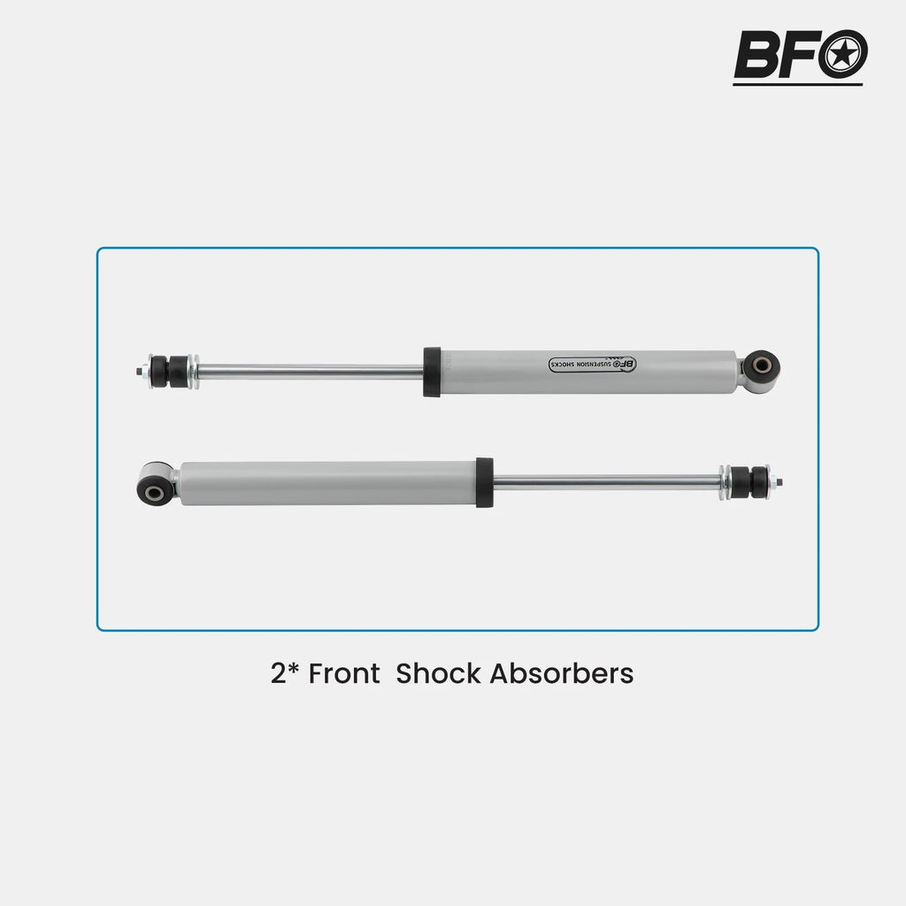 Front Shock Absorbers for Jeep Wrangler JK (2007–2018) Lifted 0.5-2.5"