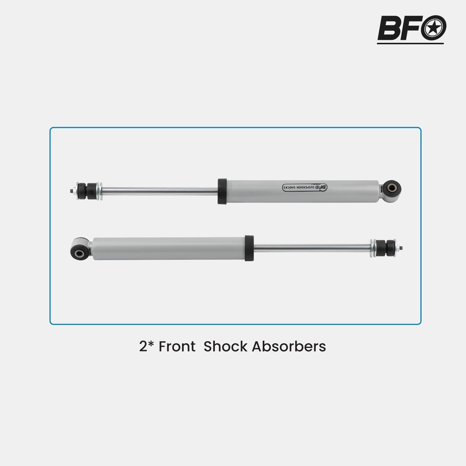 Front Shock Absorbers for Jeep Wrangler JK (2007–2018) Lifted 0.5-2.5"