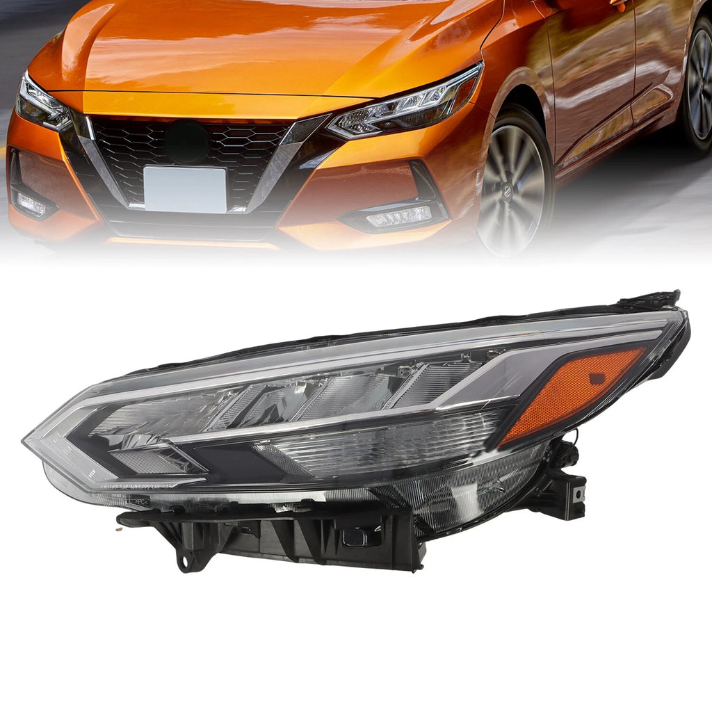 Left Driver Side LED Headlight Assembly for Nissan Sentra (2020–2022)
