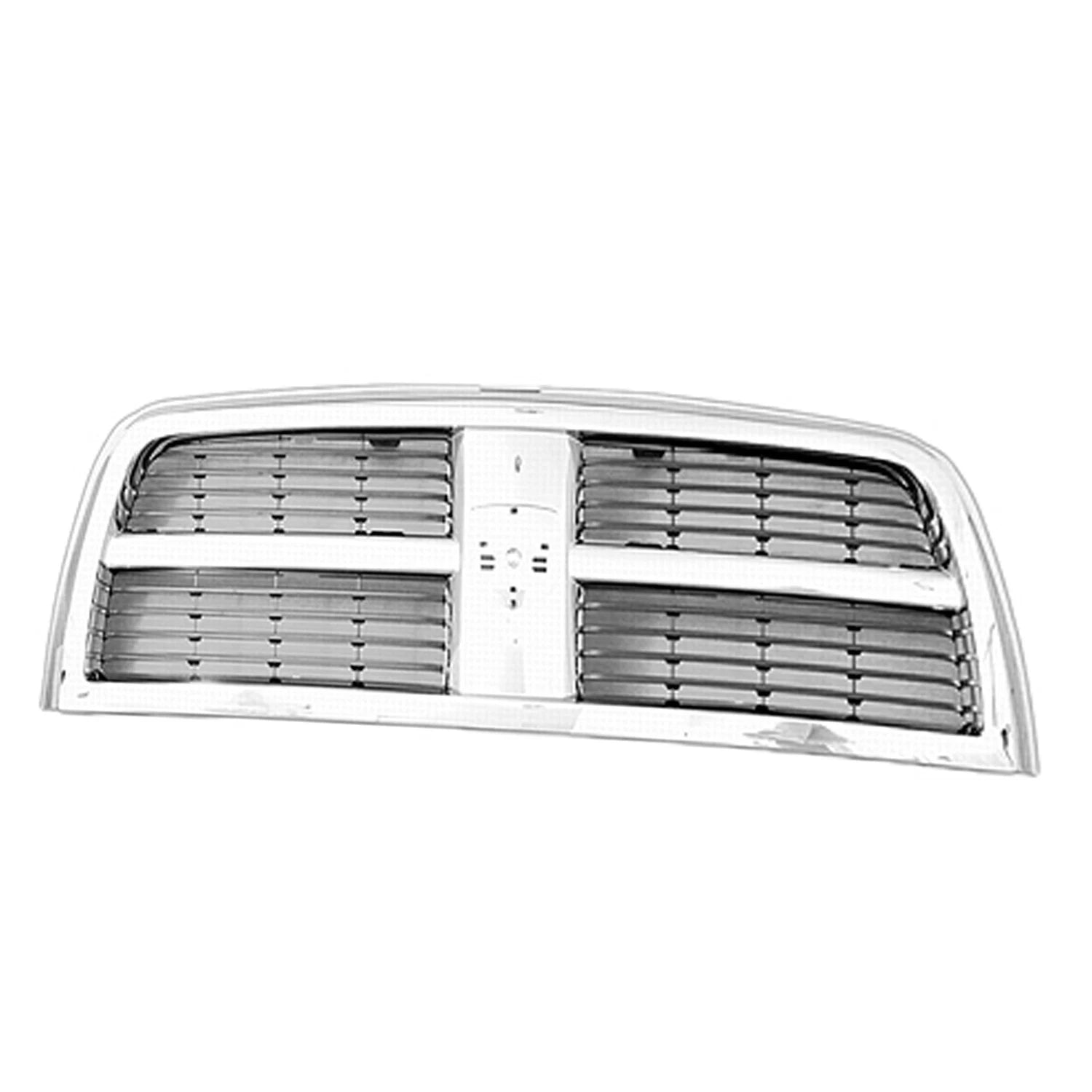 Front Grille Replacement Black Chrome Textured Plastic for Toyota Hilux (2015–2025)
