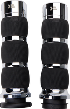 Klassic Grips for Harley Davidson (TBW) (Chrome) 500195