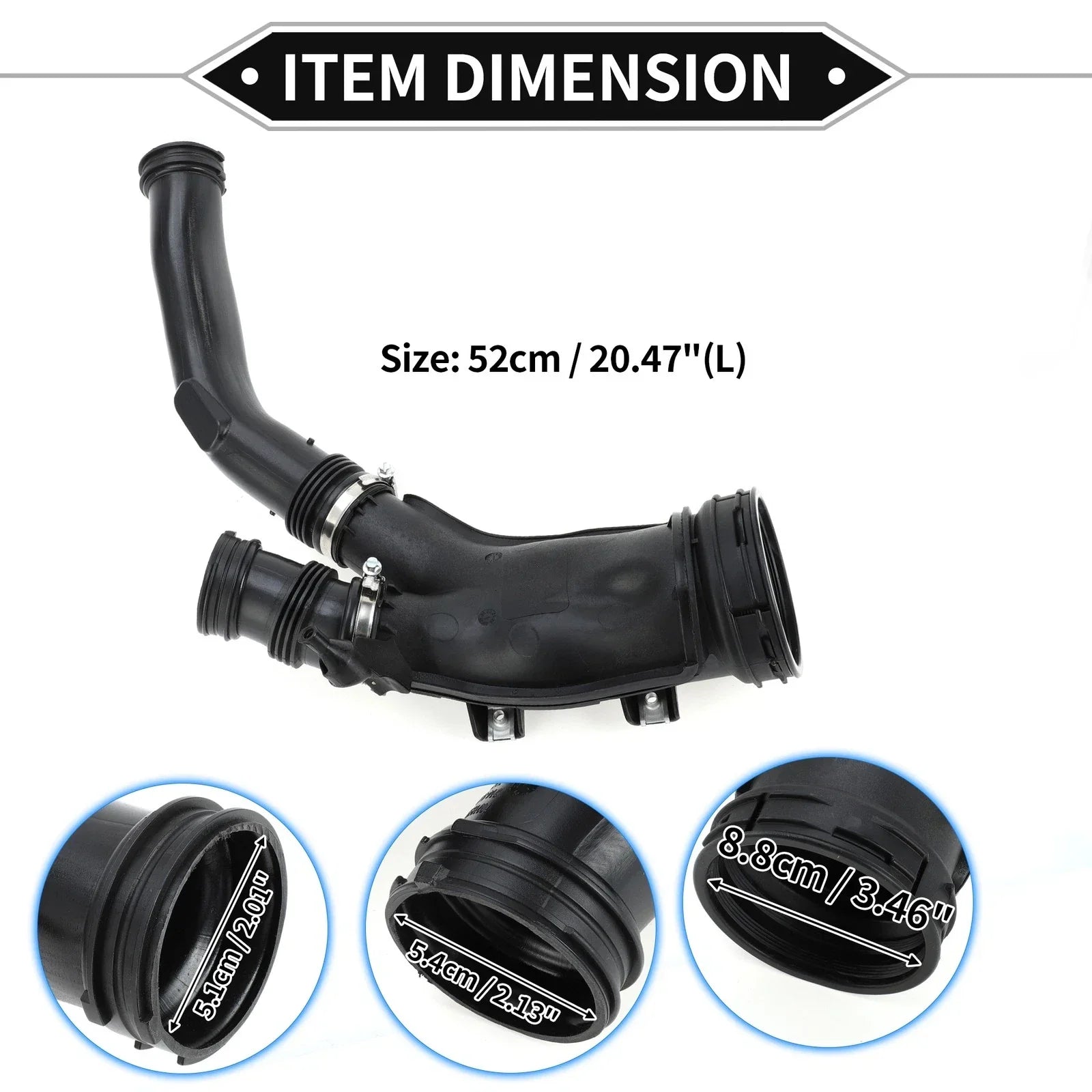 Intake Hose for BMW F01 7 Series 740i (2007-2012)