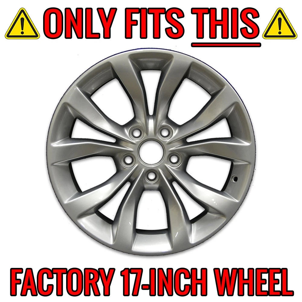 Wheel Skins 4pc 10 Spoke Replacement for Chrysler 300 (2015–2020)