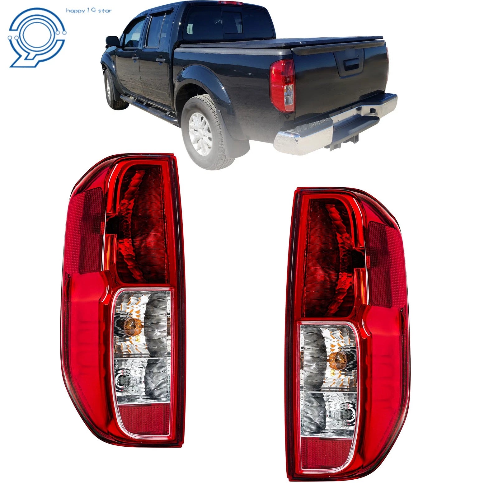 Set of 2 Tail Lights for Nissan Frontier (2005–2021) and Suzuki Equator (2009–2012)