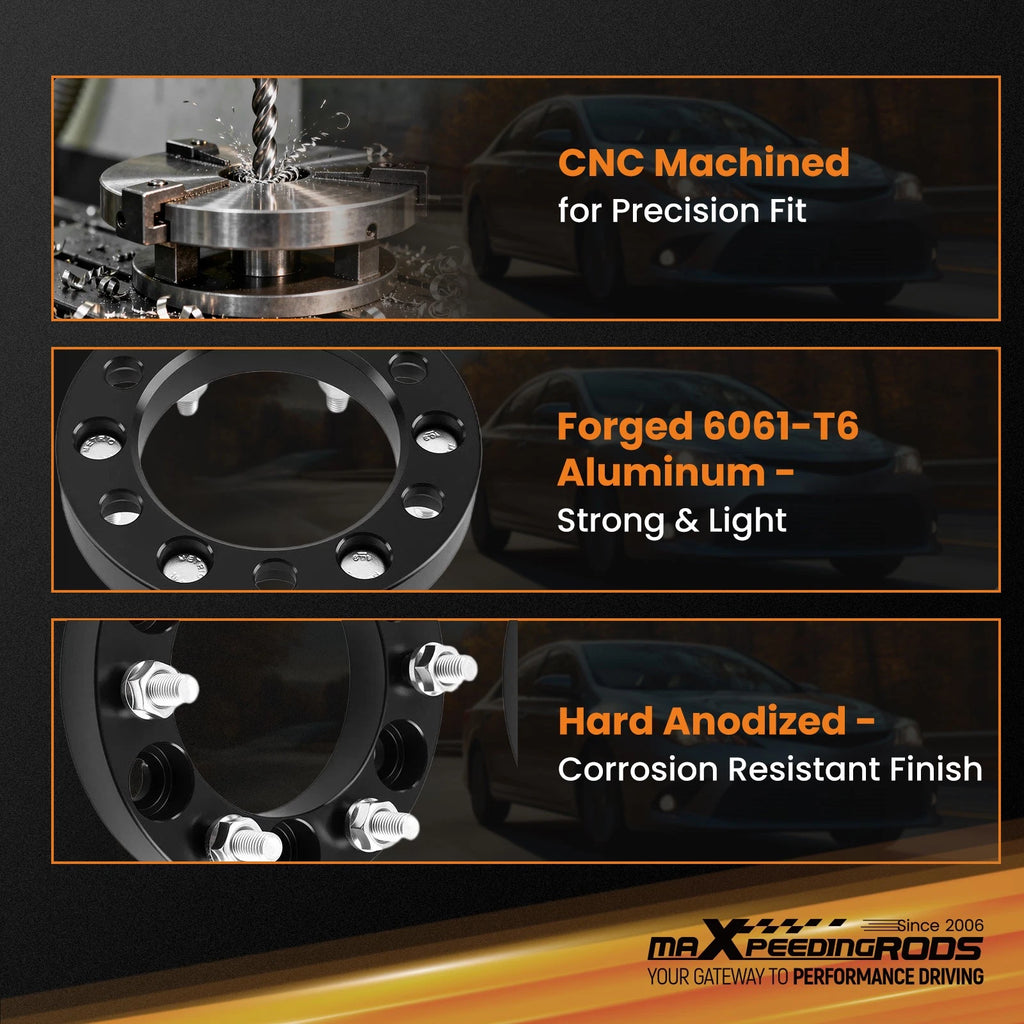 25mm Wheel Spacers for Mitsubishi Montero Sport (1997–2015) 6x139.7mm