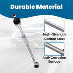 Pair Rear Tie Rods for Jaguar F-Type S-Type