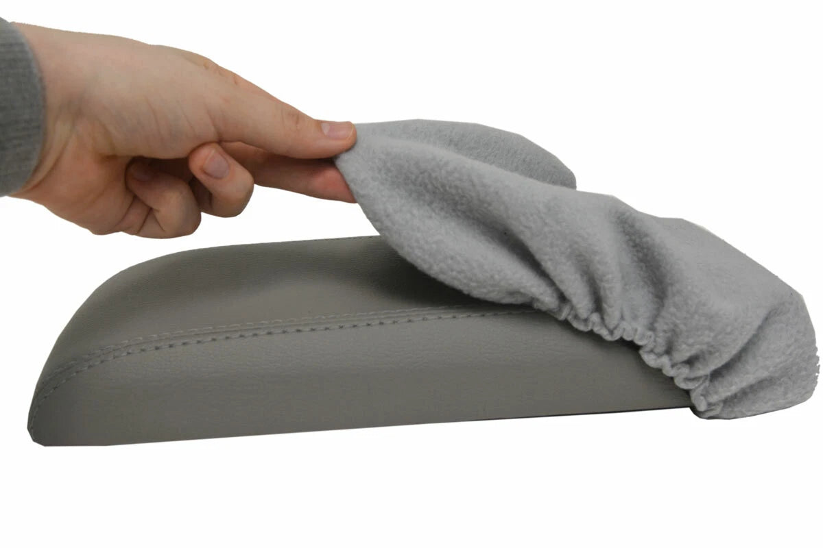 Armrest Cover Protector for Acura Legend (1991–1995) Gray Fleece