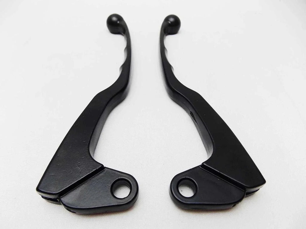 Black Forseti Front Brake & Clutch Lever Set Pair for Yamaha IT250 (72-84)