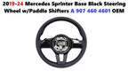 Steering Wheel with Paddle Shifters for Mercedes Sprinter (2019–2024) A9074604601