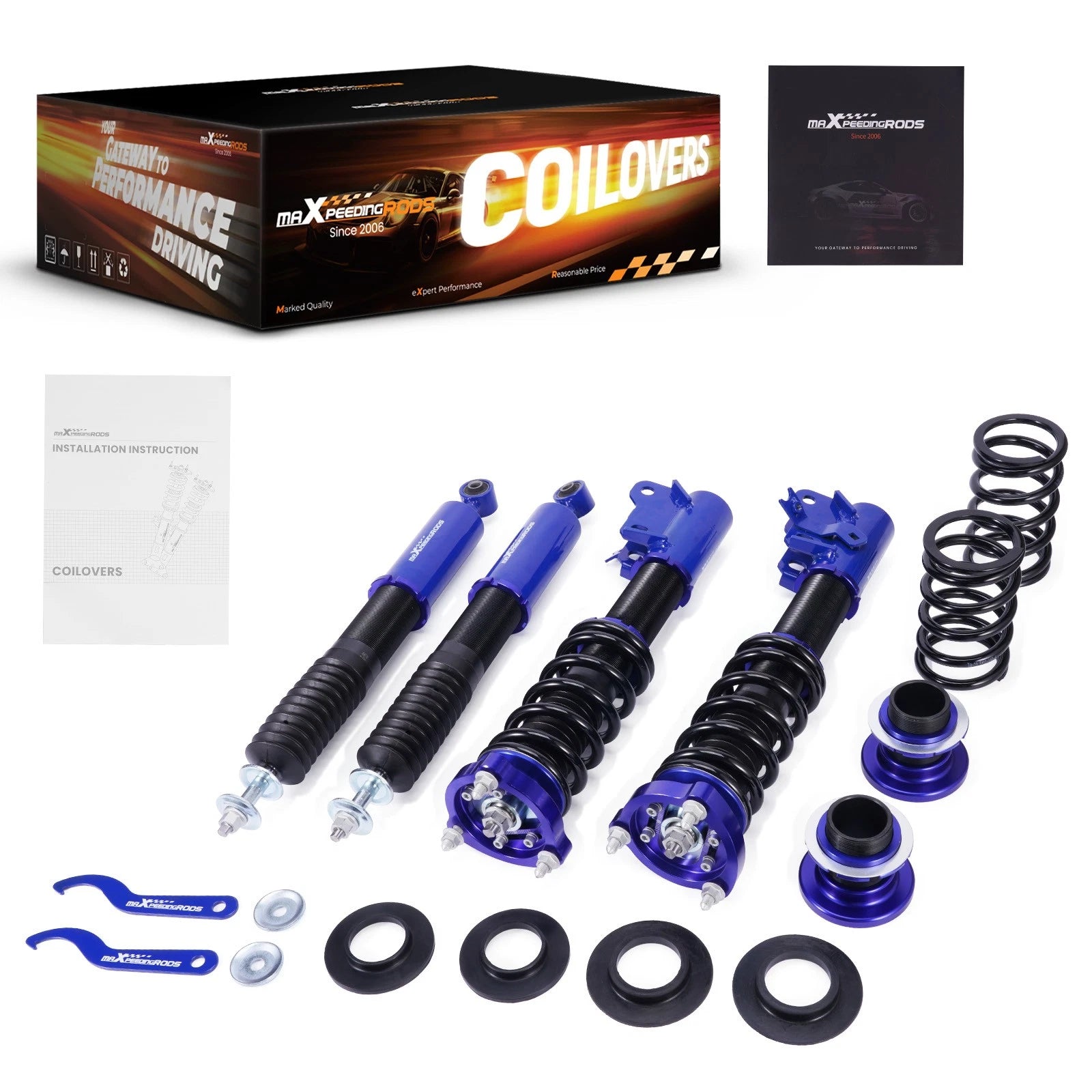 Coilover Suspension Kit for Honda Civic (2006–2011) - Shock Absorbers