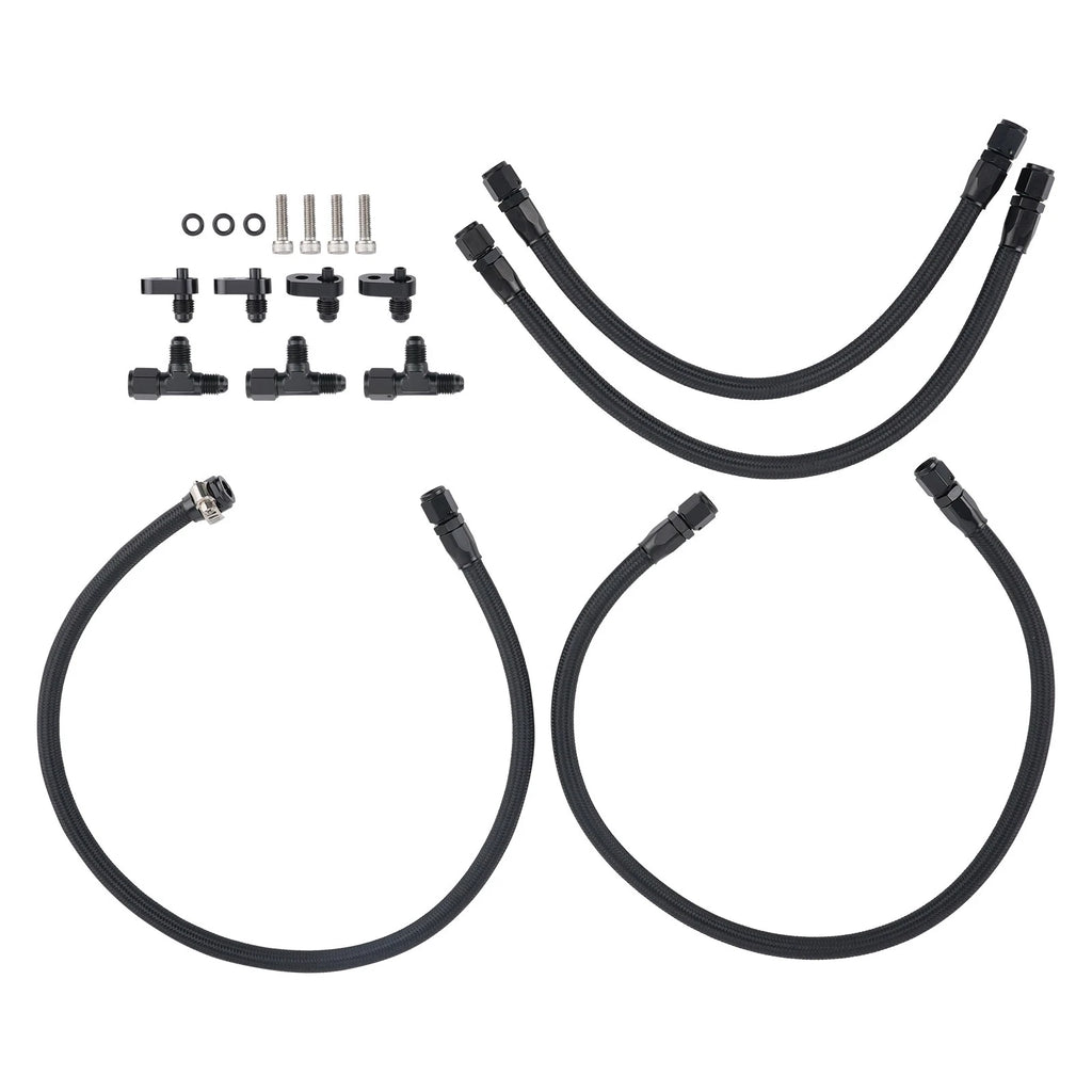 4AN Steam Vent Hose Kit for LS1 LS2 LS6 LM7 (1997–2023) Black