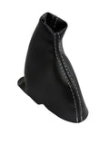E Brake Boot for Acura TSX (2004–2008) Carbon Fiber White Stitch