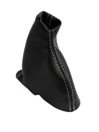 E Brake Boot for Acura TSX (2004–2008) Carbon Fiber White Stitch