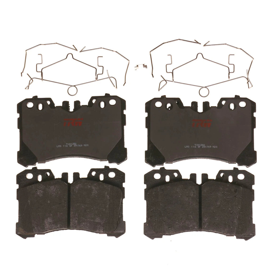 Set of 4 Disc Brake Pads for Lexus LS460 (2007–2017)