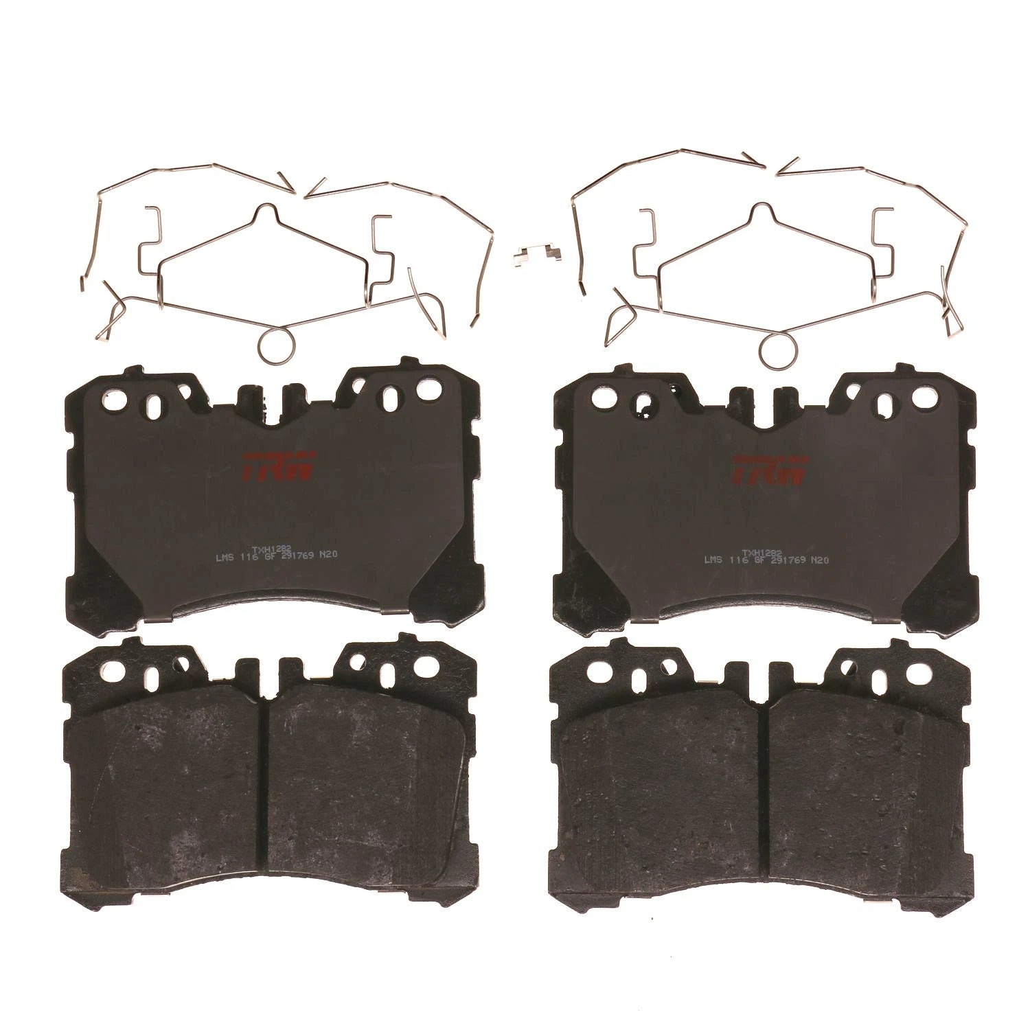 Set of 4 Disc Brake Pads for Lexus LS460 (2007–2017)