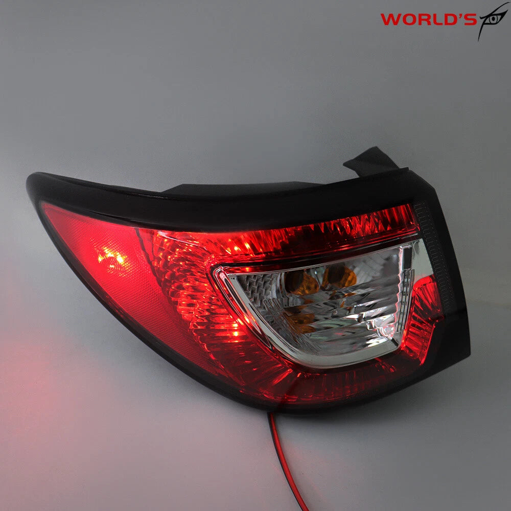 Set of 2 Tail Lights for Chevrolet Traverse (2013–2017) Clear Lens