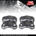 2Pcs Rear Axle U Bolt Plate for Tahoe Yukon Silverado Sierra (1988â2000)