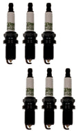 Set of 6 Spark Plugs for Audi A4, VW Passat, Touareg, Volvo 960, S80 (6 CYL)