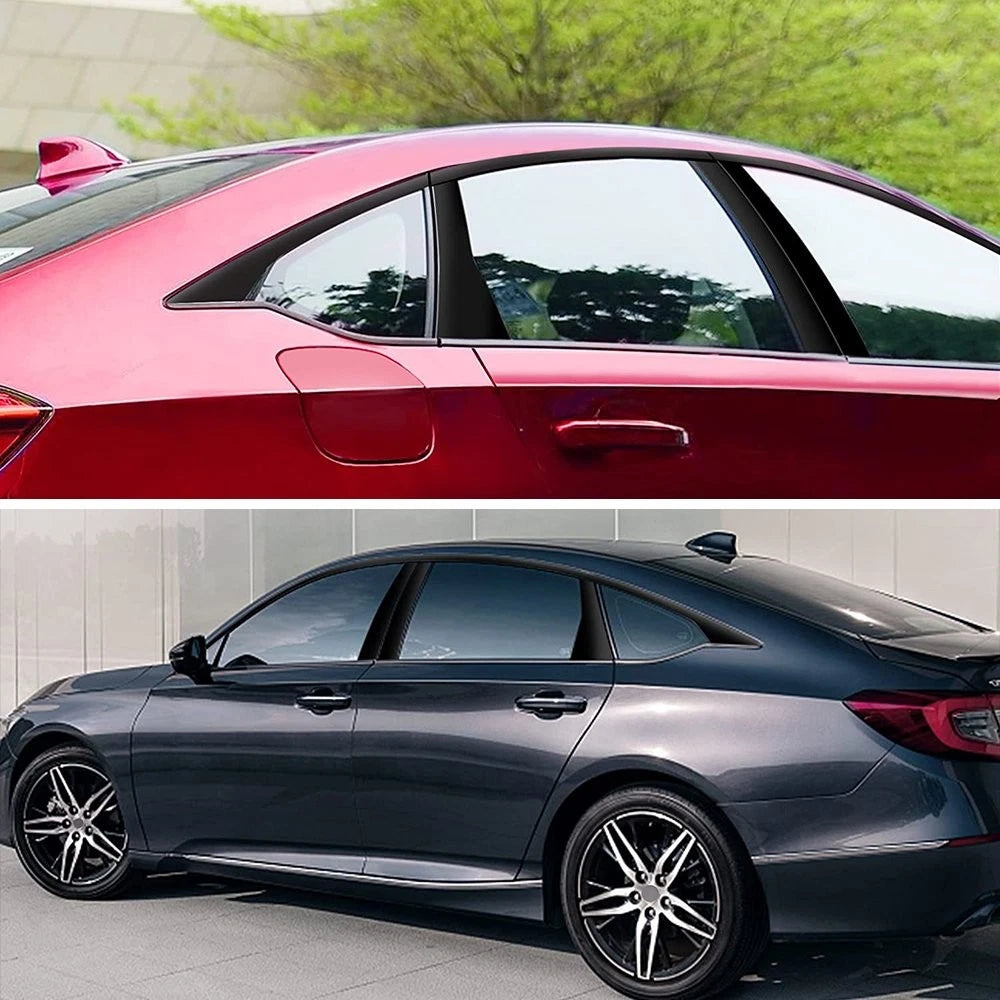 Pillar Black Window Posts Door Trim Cover for Honda Accord (2018–2021)