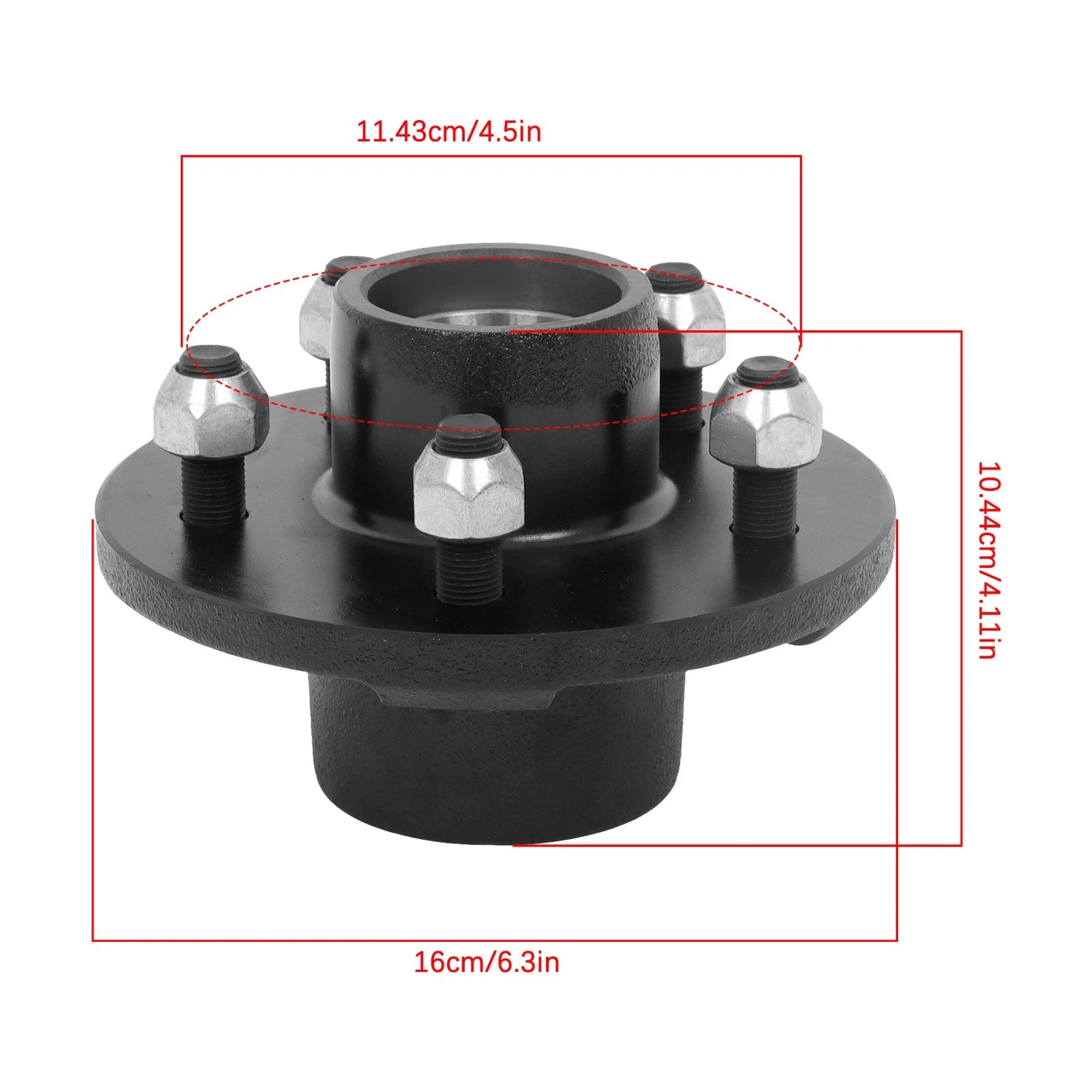 Trailer Axle Kit for 3500 lb (No Year Specified)
