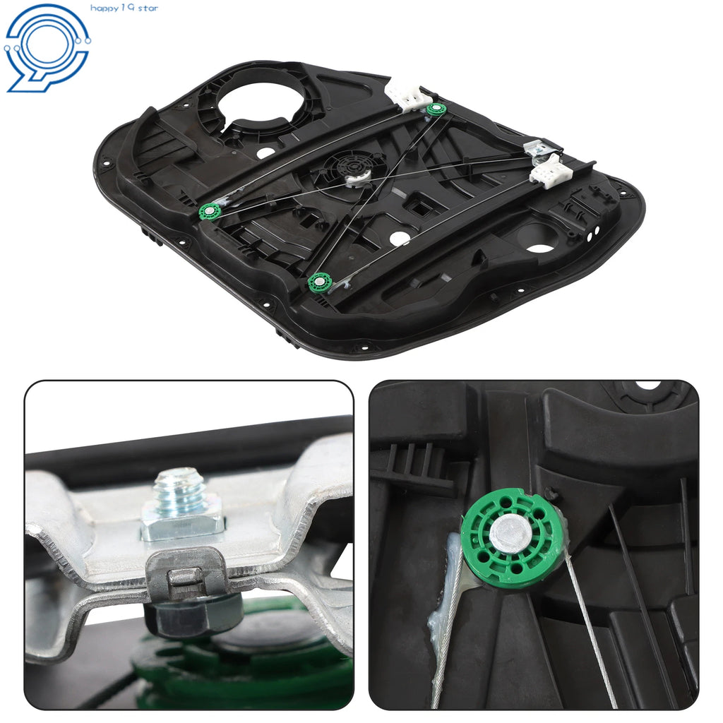 Front Left Power Window Regulator with Panel for Hyundai Tucson (2016-2022)