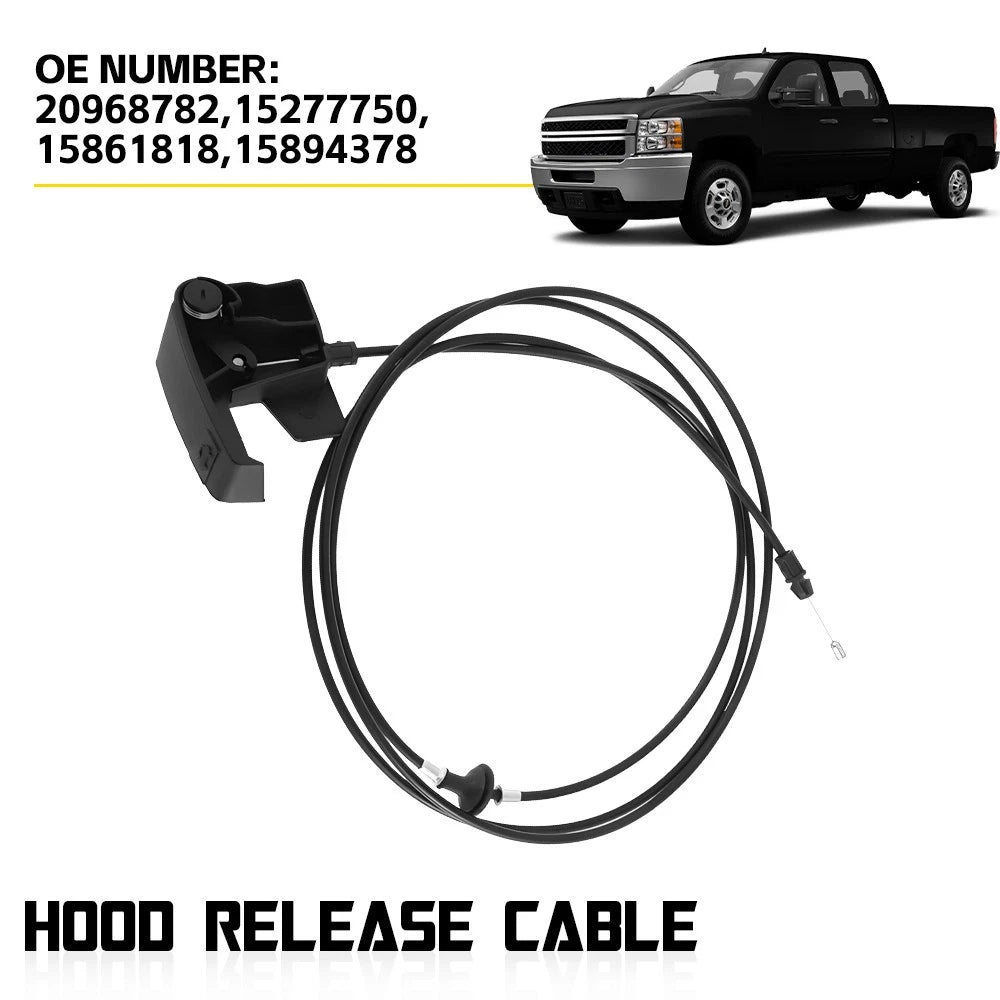 Hood Latch Release Cable for GM Trucks (2007–2014)