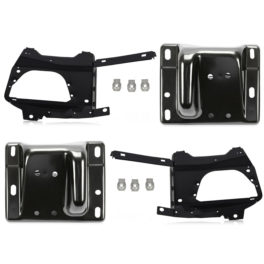 Front Steel Bumper Bracket Mount Kit for Dodge Ram 2500 3500 (2010–2018)