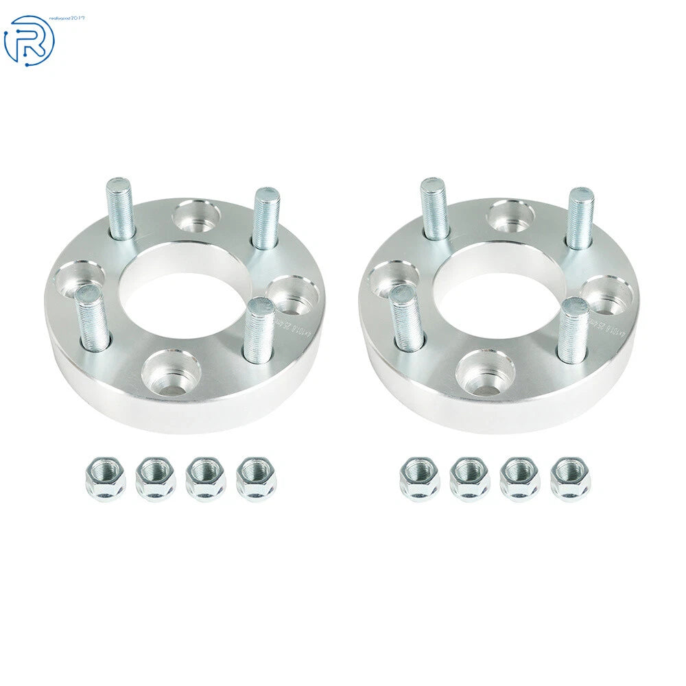 2X 1 Inch Wheel Spacers for Club Car Golf Carts (62mm Bore)