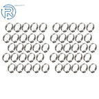 100 Piece 1" Stainless Steel Clamp Cinch Ring Fitting for Tubing