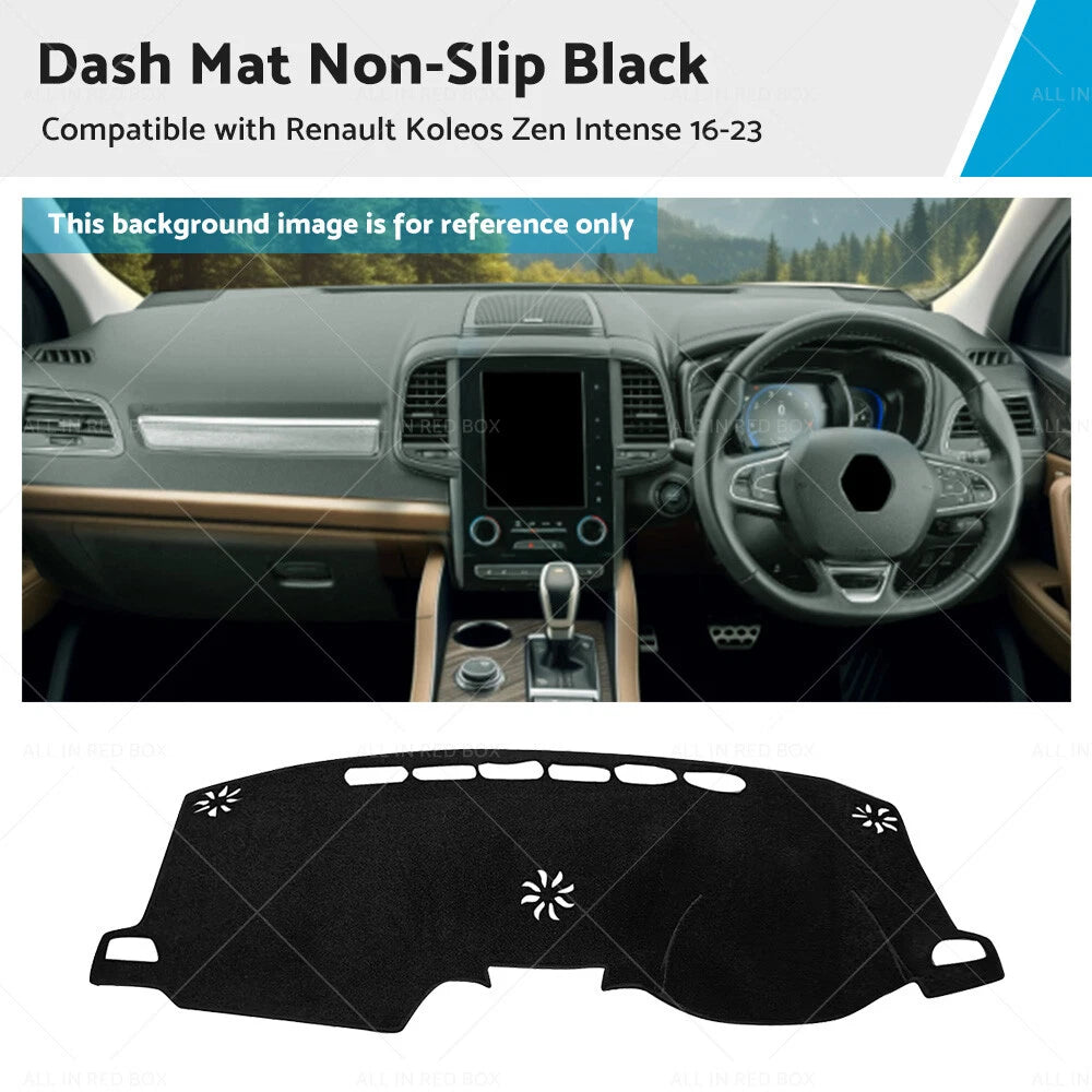 Non-Slip Dash Mat for Renault Koleos (2016–2023) Dashboard Cover