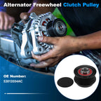 Alternator Freewheel Clutch Pulley 53013554AC for Dodge Dakota (2003–2004)