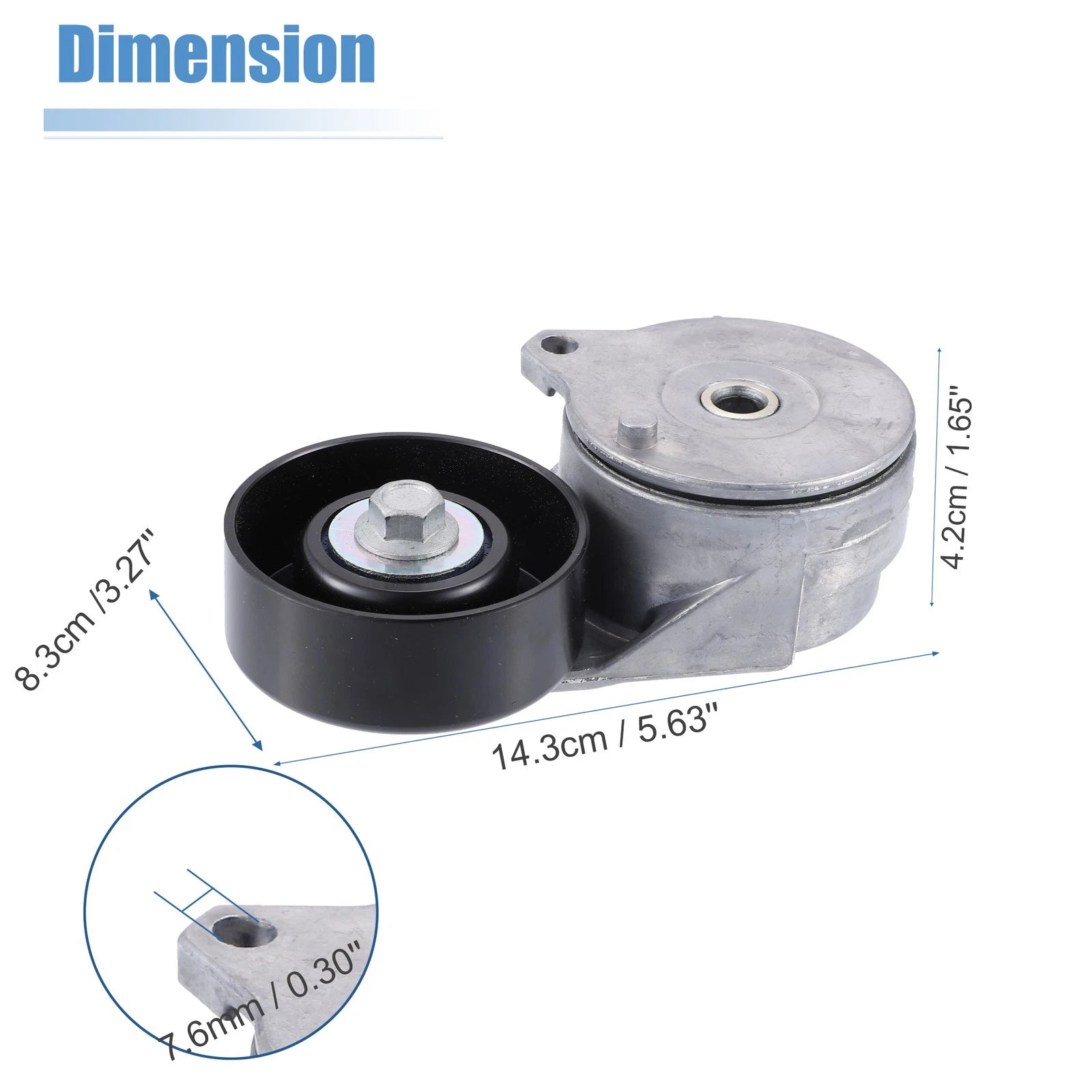 Engine Belt Tensioner Pulley for Nissan Juke 1.6L (2011–2017) 11955-1KC0A