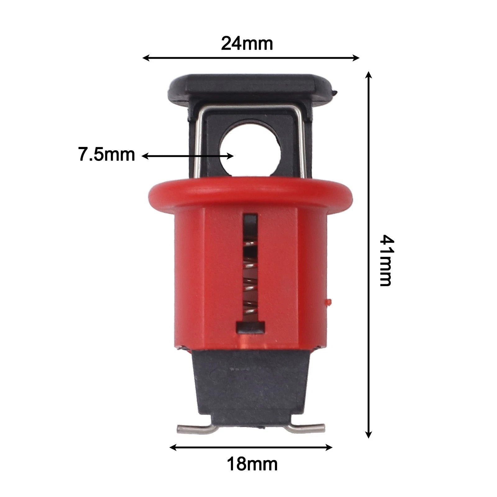 Nylon Insulated Miniature Padlock for Electrical Safety Needs