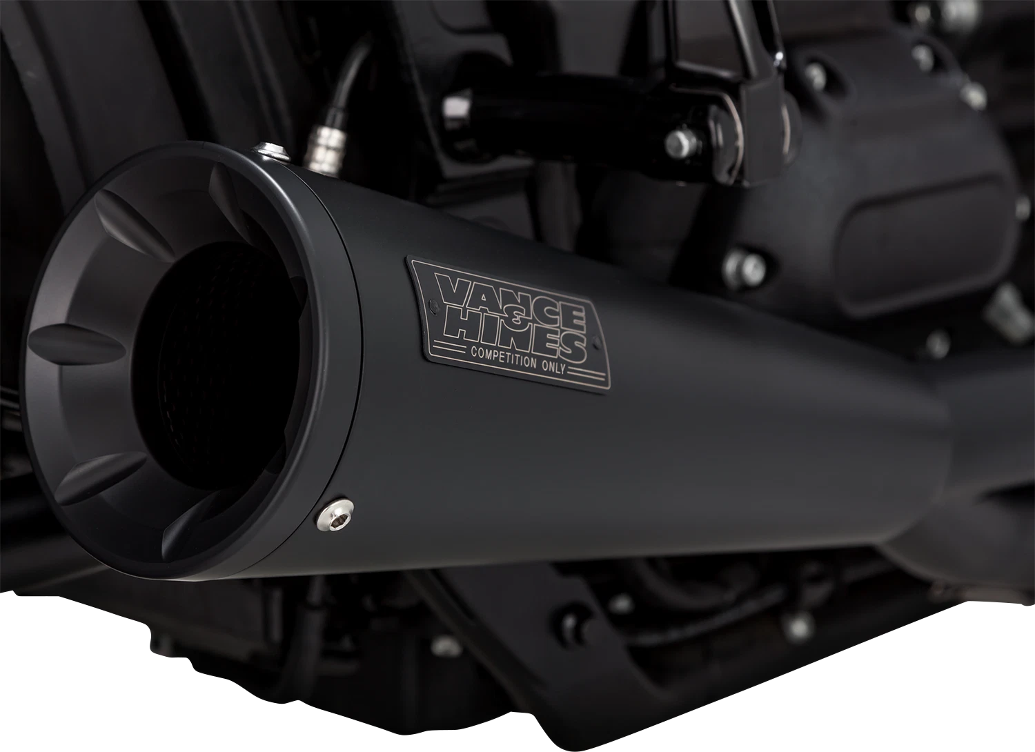 Vance & Hines 2-into-1 Upsweep Exhaust for Harley Softail (2018–2024)