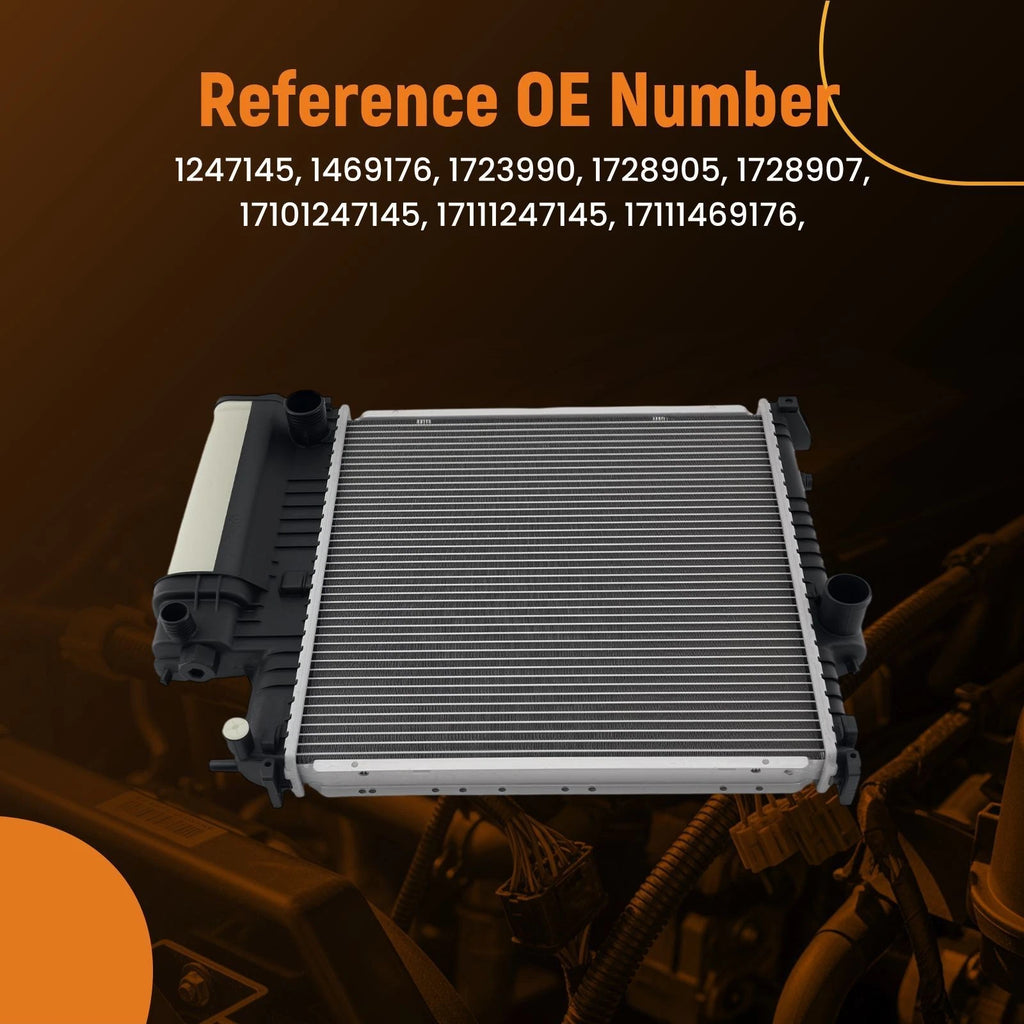 Aluminum Radiator for BMW 318i 318IS 318TI Z3 1.8L 1.9L (1991–1999) 1728905 CU1295