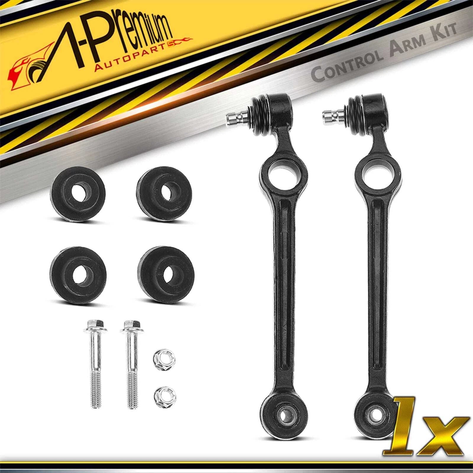 2X Front Lower Control Arm with Ball Joint for Ford Festiva (1988–1993)