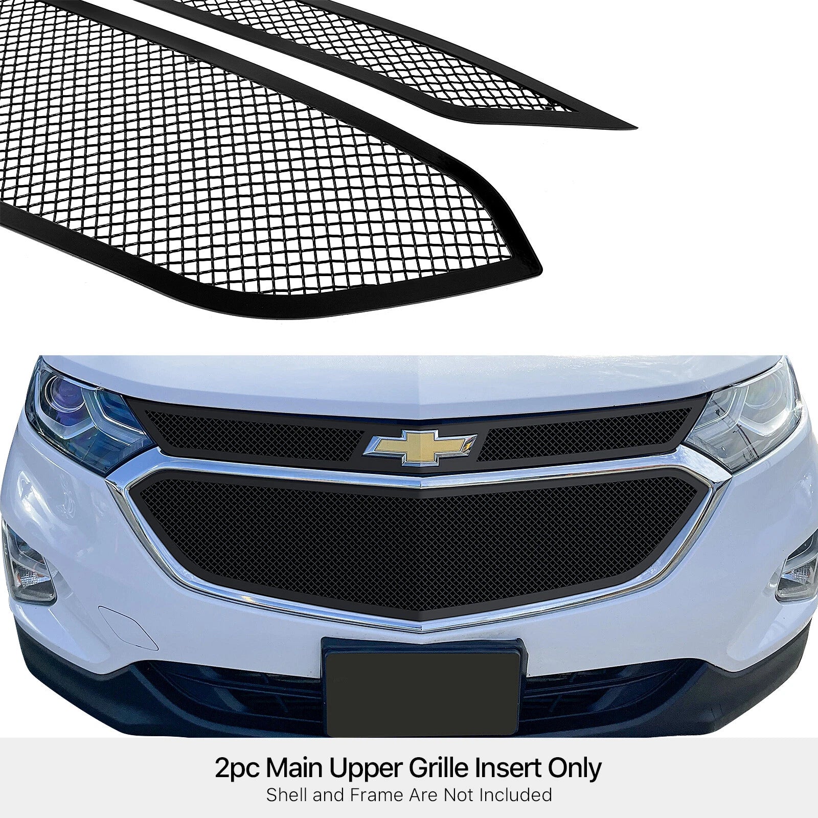 Bar Style Upper Grille Insert for Chevy Equinox (2018-2021)