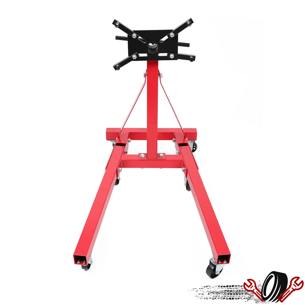 Adjustable Engine Stand for Auto Repair (2000 lb Capacity)