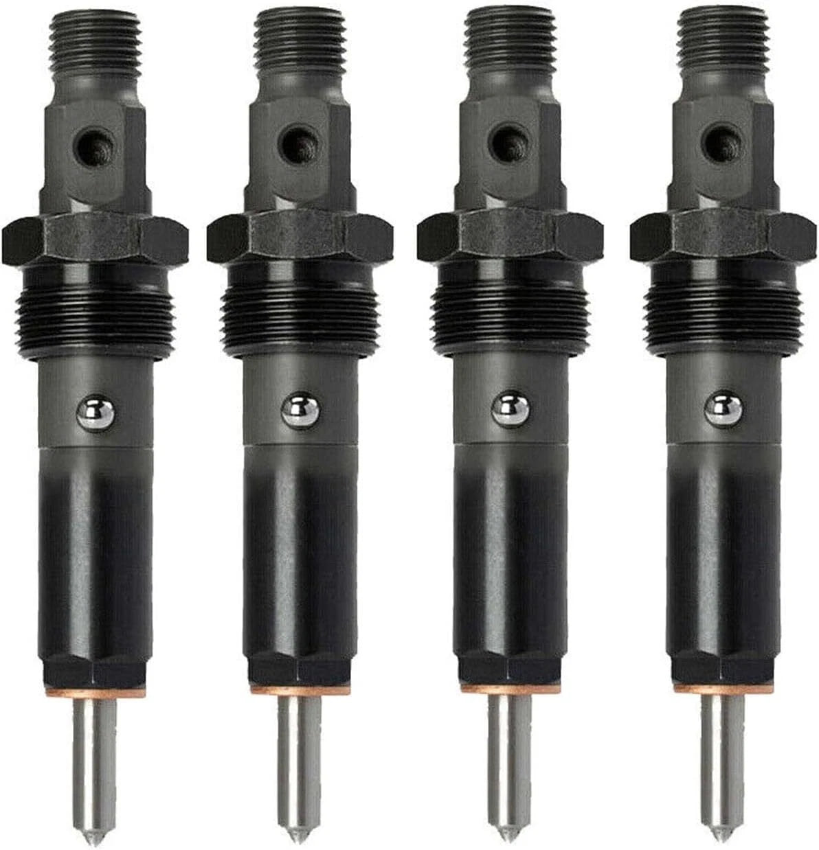 Set of 4 Fuel Injectors 3932123 for Cummins 4BT 3.9L Diesel