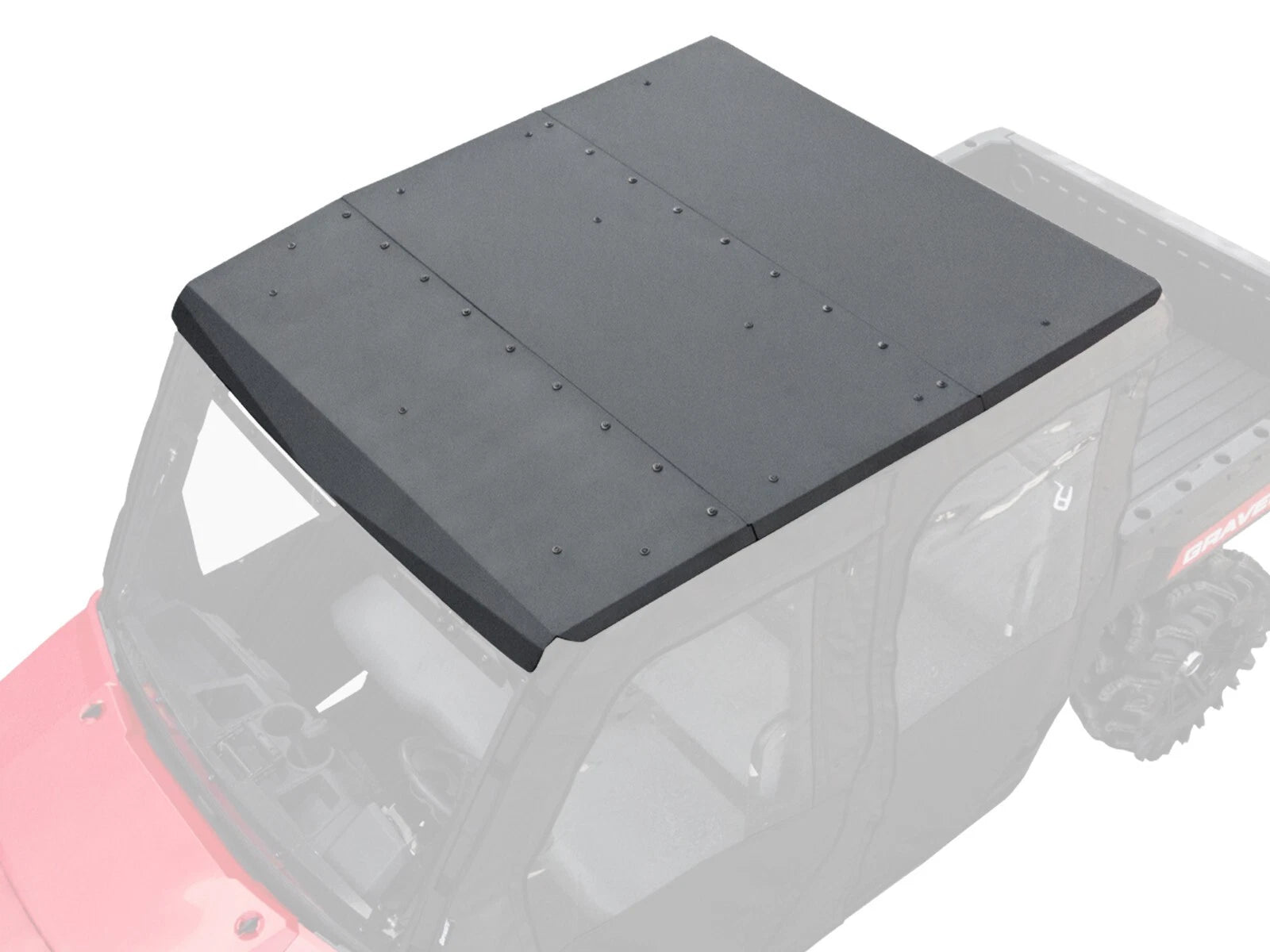 SuperATV Aluminum Roof for Gravely Atlas JSV 6400 (2023–2023)