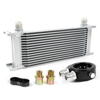 15 Row Oil Cooler Kit Universal Engine Transmission AN10 Aluminium Alloy